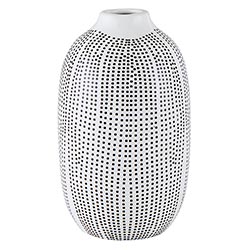 Dotted Pattern Bud Vase - Large